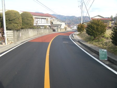 一般県道鳴沢富士河口湖線舗装工事
