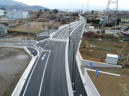 一般県道富士吉田西桂線道路改良工事（明許）